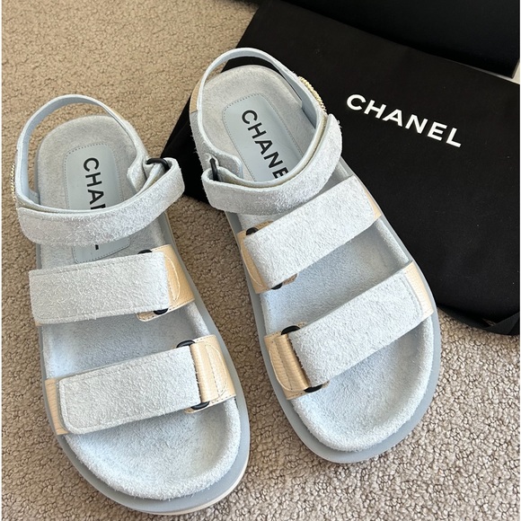 Chanel dad sandals NWT 38&40 - Picture 3 of 11